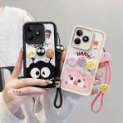 卡通掛繩手機殼 適用Vivo Y39 Y17 Y19 Y20 Y21 Y50 Y72 Y52 Y17S Y03 防摔殼
