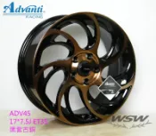 WSW 鋁圈 ADV45-17吋 7.5J 5/100 ET35 亮黑古銅