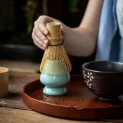 洛陽牡丹 日式茶筅抹茶刷攪拌刷竹筅 抹茶工具茶撥