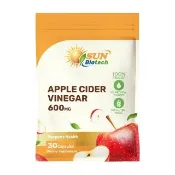 即期品【Sun 日落恩賜】孅盈蘋果醋600mg膠囊(30粒/袋)