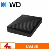 良興EcLife購物網 WD 威騰 My Passport 4TB(黑) 2.5吋行動硬碟