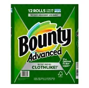 綠野春風百貨場 Bounty 兩層隨意撕特級廚房紙巾 103張 X 6捲(半包)