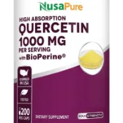 【美國導覽員】物流服務，槲皮素，200粒，1000毫克，Quercetin，楜皮素，槲黃酮，槲黃素