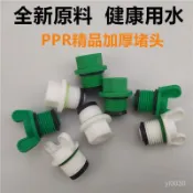 🔥臺灣出貨🔥四分PPR堵頭4分新款外絲管堵加厚款20外牙塞頭配件帶皮圈外螺堵 水管止水塞 水管密封塞 4分管塞 水管塞