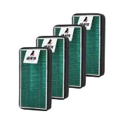 【Mitewithmom 蟎著媽】濾網4入組(適用 LG PuriCare 隨身淨 空氣清淨機 AP151MGA1 AP151MWA1 AP151MBA1)