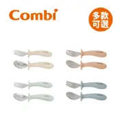 Combi 日本康貝 不鏽鋼 學習叉匙組 (含盒) 寶寶餐具 多款可選【YODEE優迪】