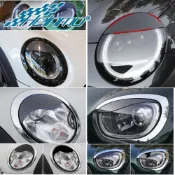 適用於 MINI COOPER J01 R55 R56 R57 F60 F55 F56 F57 F65F66 大燈雙眼皮