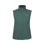 【RAB】Xenair Vest Wmns 輕量防風透氣化纖背心 女款 板岩綠 #QIP20