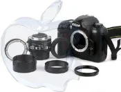 11G6 Apple咬2口:~CANON EOS 550D 50D 60D 600D 微距 近拍 轉接環