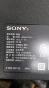 SONY KDL-43W750D面板破裂