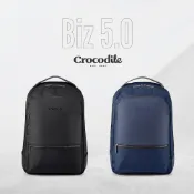 Crocodile鱷魚皮件 電腦後背包 13吋筆電包推薦 透氣背墊/活動胸扣-Biz 5系列-0104-11004