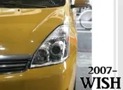 》傑暘國際車身部品《全新 TOYOTA WISH 07 08 09 年 無HID版 原廠 魚眼 大燈 一顆4000
