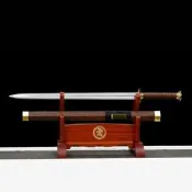 免運 【現貨可開發票】高錳鋼行雲劍漢劍龍泉劍冷兵器長劍秦王劍金屬寶劍真劍硬劍未開刃