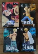 全新未拆 代理初版 景品 SC 造型王頂上決戰4 THE NAKED 魯夫  薩波 香吉士