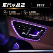 水晶質感✨現貨 賓士 BENZ C級 E級 W206 W214 車門水晶罩 車門燈 水晶框 內門板 氣氛燈罩