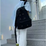 港灣小站 【秋冬聯名限定】雙肩揹包 Raf Simons Eastpak 聯名包 書包 腰包 潮流揹包 機能包 多隔層收納 19FW 秋冬系列 街頭穿搭必備
