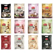 馬玉山沖泡系列(黑芝麻糊、紫山藥黑米仁、客家擂茶、堅果飲、無添加蔗糖紅藜麥核桃飲)12小包/袋