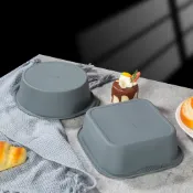 【現貨】新款矽膠小號蛋糕模具現貨批發迷你吐司麵包烤盤糕點烘焙模具