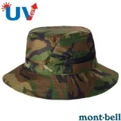 【MONT-BELL】限量 CAMOUFLAGE WATCH 透氣防曬圓盤帽.漁夫帽_1108709 迷彩