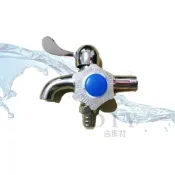(店+)DIY合作社   台製 單把手 雙出口長栓 洗衣機水龍頭 (ROMA)
