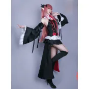 cos專門♛ 霧都終結的熾天使克魯魯費娘米迦 cosplay服萬聖節吸血鬼動漫套裝