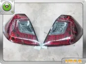 泰山美研社 20062018 honda fit 08-11年 jazz fit c型光柱紅白晶鑽 led 尾燈