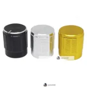 【琪琪優選】15*17 鋁合金 孔 6MM 電位器 旋鈕 金屬 音量調節 旋轉 梅花 帽子-qqmark588-