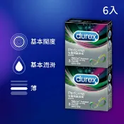 屈臣氏Watsons 杜蕾斯飆風碼衛生套3入x2