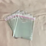 【現貨】OPP自黏袋 1000張/包 opp 自黏袋 自粘袋 餅乾袋 老婆餅袋 蛋塔袋 包裝袋