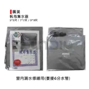(店+)(燦光五金)廣美 帆布集水器/室內漏水修繕用/洗冷氣用/貨車棚布/超厚-5*5尺/7*7尺/9*9尺