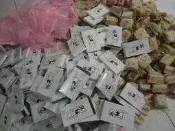 0928590980低價出售台灣製隆馬竹炭小方巾淨符二塊依必朗抹草芙蓉香皂避百邪及淨身作用+依必朗專用外包裝紙盒+雪紡沙袋全省寄一天