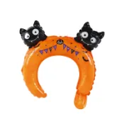 Halloween 萬聖節 蝙蝠髮箍 鋁箔氣球 造型 派對 裝飾 裝扮 佈置 節慶 HW-03110 珠友【金玉堂文具】