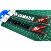 YAMAHA  50周年紀念款 黑 / 白  $40 機車 汽車 重機 車貼 貼紙 車殼 裝飾 行李箱貼