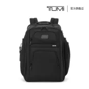 TUMI Alpha 15 吋筆電商務收納型彈道尼龍後背包 - 黑色