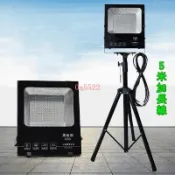 led投光燈移動戶外防水工地照明超亮射燈工廠車間落地便攜支架燈 金屬三腳架 伸縮支架 探照燈 燈架 投光燈0q5522