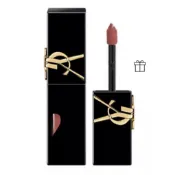 YSL 聖羅蘭 的「奢華緞面漆光唇 釉」（黑管唇釉2.8ml)