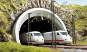 MJ 現貨 Busch 7021 HO規 ICE-Portal Double track 複線隧道口