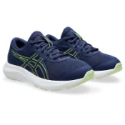 ASICS 亞瑟士 CONTEND 9 男童鞋 大童鞋 兒童運動鞋 慢跑鞋 綁鞋帶 1014A337-402 深藍白綠