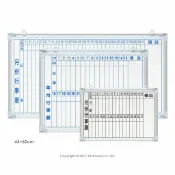 悅適影音教學導覽用品 ＊全省配送/來電優惠＊GB-07 45×60cm 行事曆白板/可客製化格線.文字印刷/偏遠地區運費需補貼
