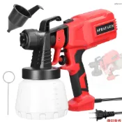 手持兩件式電動噴槍 家用便攜式噴漆槍 高壓霧化噴霧槍 大功率電動噴塗機 霧化細膩/可調形狀/關槍停機 800ml噴壺容積