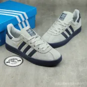 愛迪達 Adidas Broomfield 教練機灰色海軍藍鞋 YGGL ZLOF