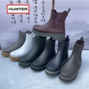  代購 日本 高端 hunter 雨鞋 切爾西 雨靴 2976款式 女士 防滑水鞋 橡膠水靴 秋冬加絨保暖中筒雨鞋-