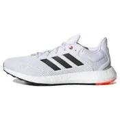 GY5099 adidas Pure Boost 21 舒適柔軟 織物減震支撐 低幫跑步鞋 男女同款 白色
