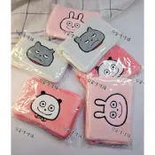 [日貨噗噗購](正版現貨)西村裕二 開心熊貓 戀愛兔 灰貓 倉鼠 隨身面紙收納/小物收納包