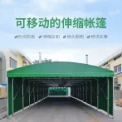 白日夢想家 【台灣公司保固】推拉棚帳篷伸縮雨篷大排檔燒烤帳篷倉庫棚防曬雨蓬車棚防風遮陽篷