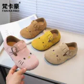淘淘屋百貨商場 梵卡豪女童卡通公主鞋2025春秋新款韓版兒童軟底小皮鞋小童勃肯鞋鑫弘-萌寶童裝可開發票
