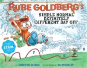 【三民網路書店】Rube Goldberg's Simple Normal Definitely Different Day Off (STEM) 作者：Jennifer George