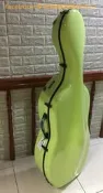 {亨德爾音樂-安畝提琴工作室}台灣amunu碳纖大提琴盒 CARBON CASE -粉綠色.-gewa bam同品質