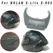 寓偉 適用於 NOLAN X-Lite X-803 X-803RS X-Lite 803RS 頭盔擾流板配件的摩托車後飾頭盔擾