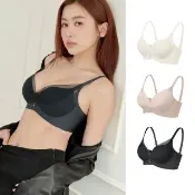 【MarCella 瑪榭】深V聚托美型無鋼圈內衣(女內衣/無痕內衣/無鋼圈內衣/蕾絲內衣)